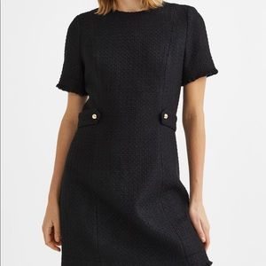 Black Bouclé dress